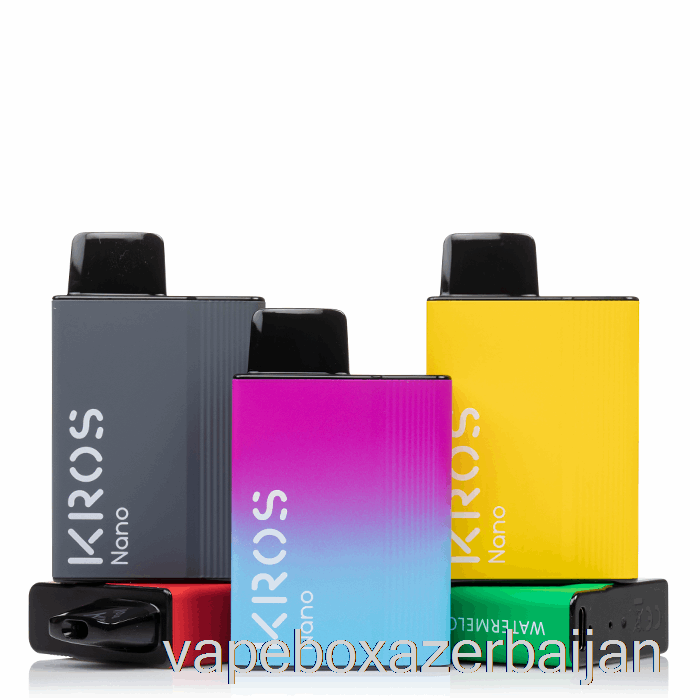 Vape Azerbaijan Kros Nano 5000 Disposable Blue Razz Pomegranate